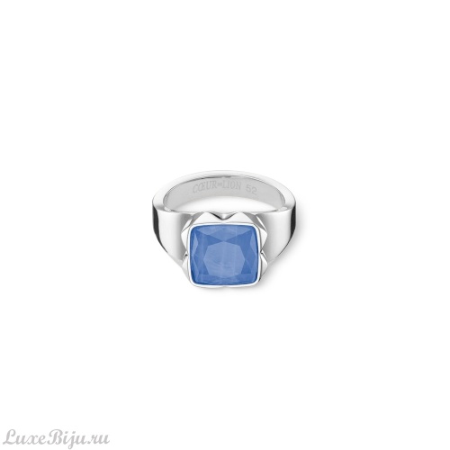 Кольцо Coeur de Lion Blue-Silver, 1200/40-0717 56